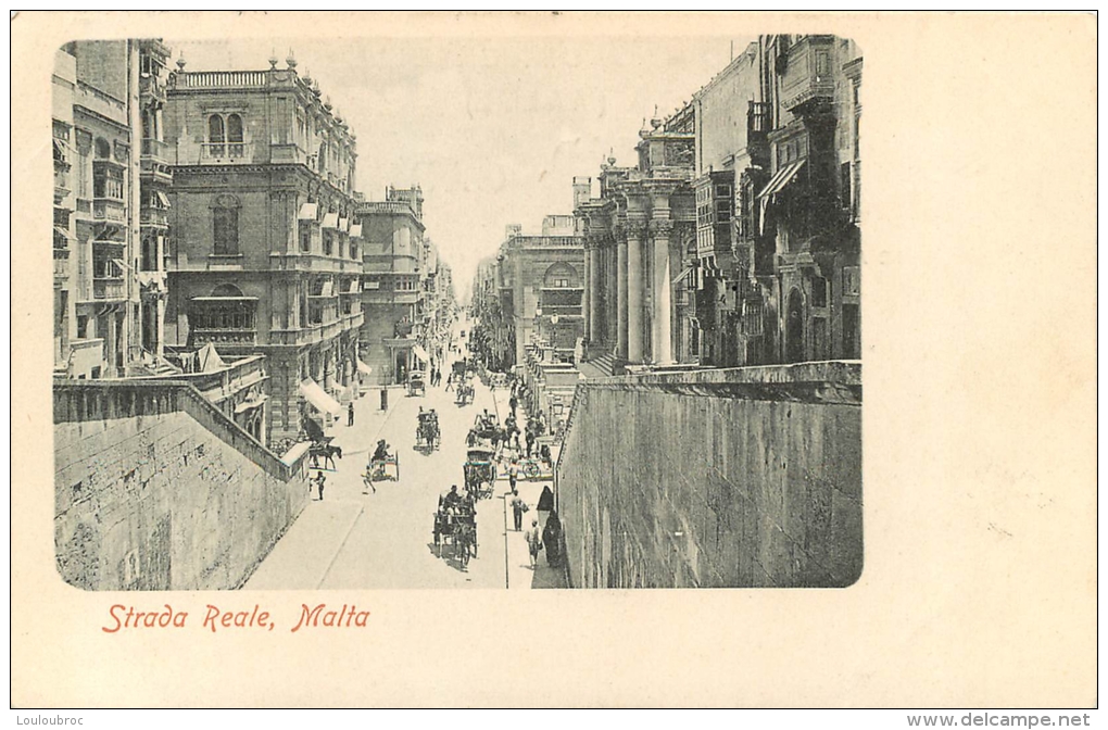 MALTE MALTA STRADA  REALE - Malta