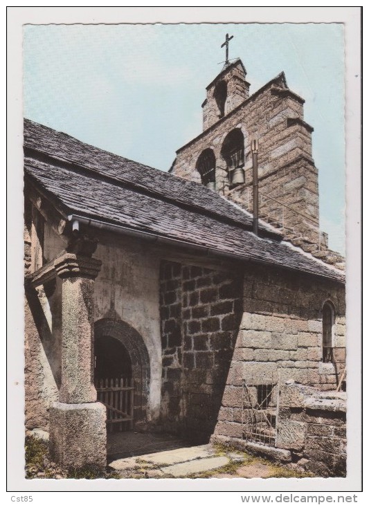 CPSM Grand Format - St SAINT AMANS LA LOZERE - L église Romane - Autres & Non Classés