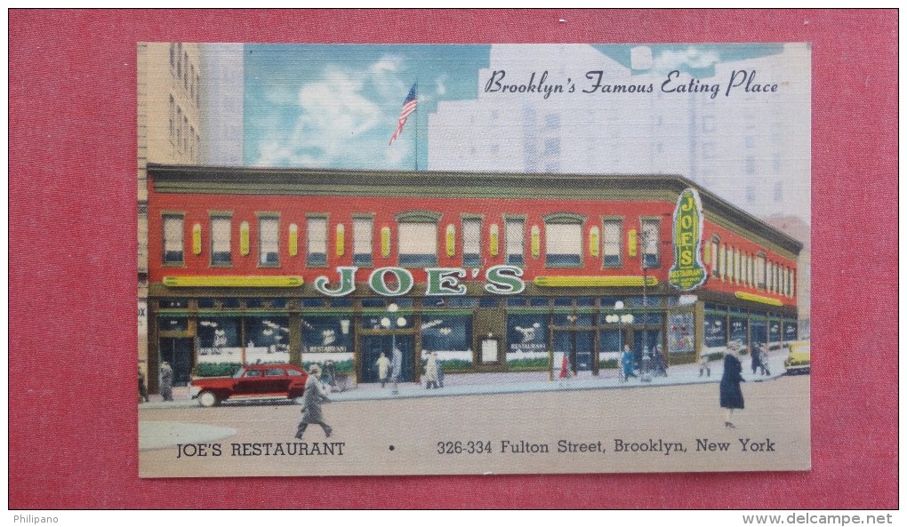 New York City > Brooklyn  Joe's Restaurant ===  =   ==== 2114 - Brooklyn