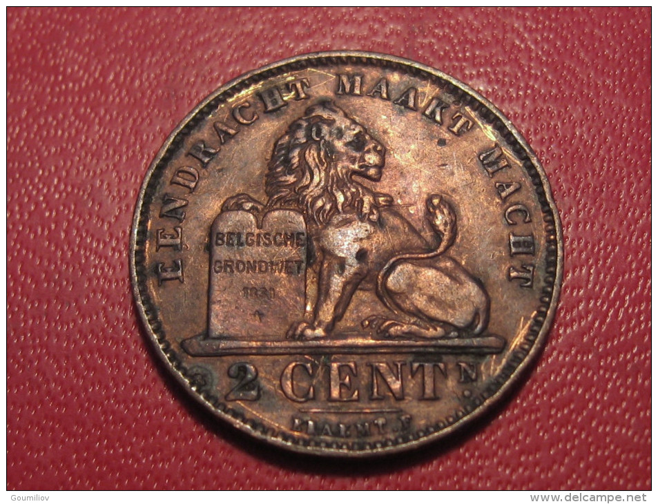 7868 Belgium - Belgique - 2 Centimes 1911, Der Belgen - 2 Cent