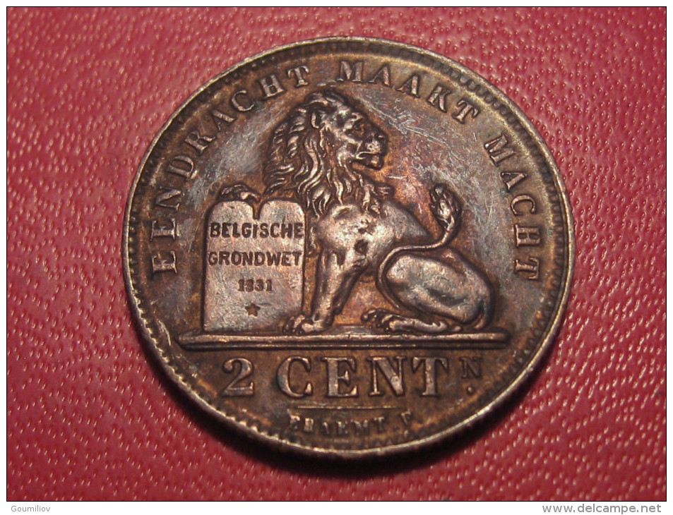 7873 Belgium - Belgique - 2 Centimes 1919, Der Belgen - 2 Centimes