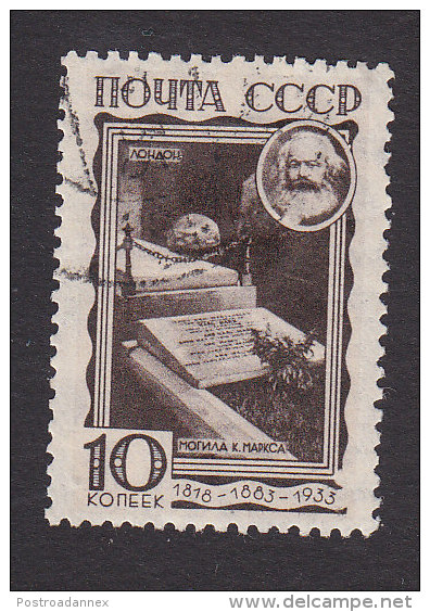 USSR, Scott #481, Used, Grave, Highgate Cemetery, London, Issued 1933 - Used Stamps