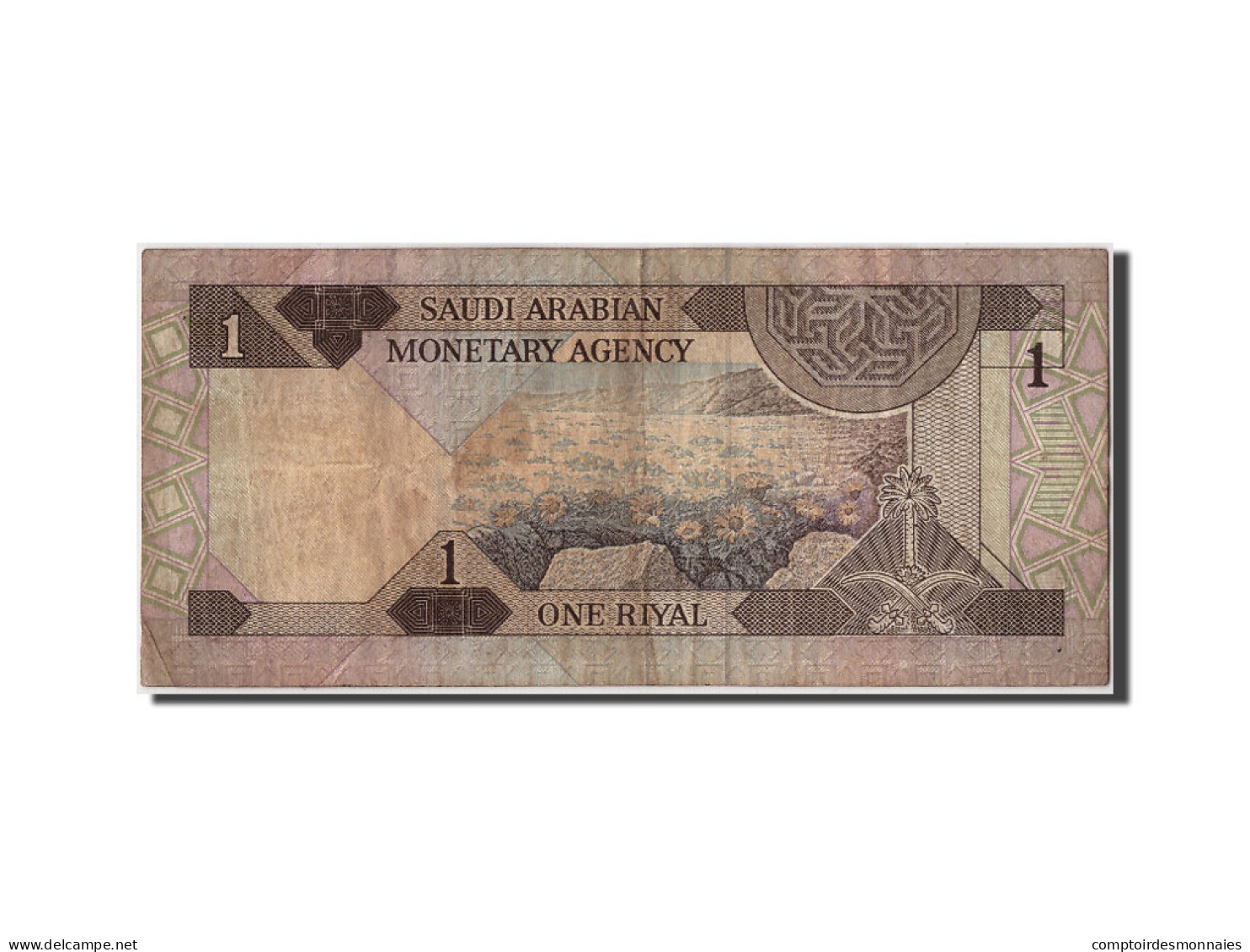 Billet, Saudi Arabia, 1 Riyal, L. AH 1379 (1984), Undated, KM:21a, TB - Arabie Saoudite