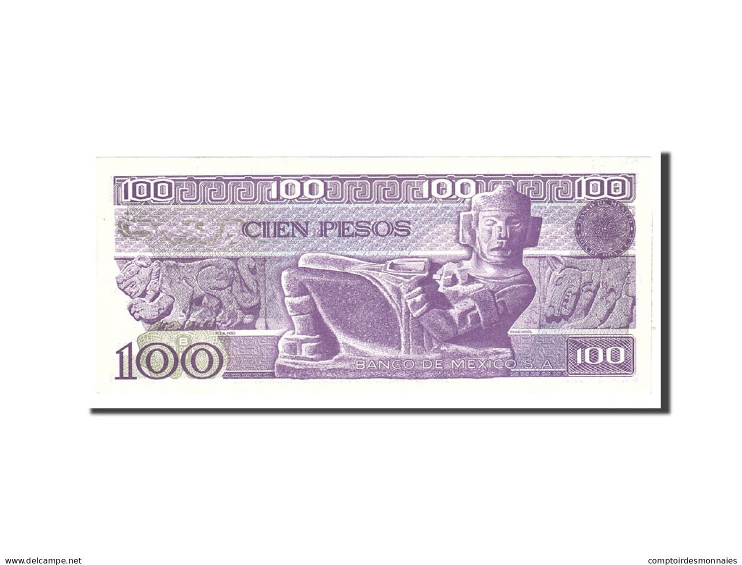 Billet, Mexique, 100 Pesos, 1982, 1982-03-25, KM:74c, SPL - Mexique