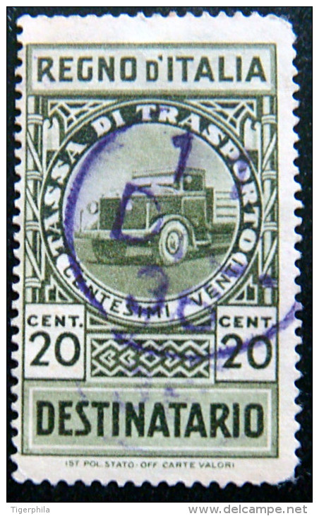 ITALY 1949 1L Diritti Segrataria Milan Administrative Fee Stamp USED - Autres & Non Classés