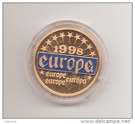 Medalla - Token - Jeton - Europa 1998 - Sin Clasificación