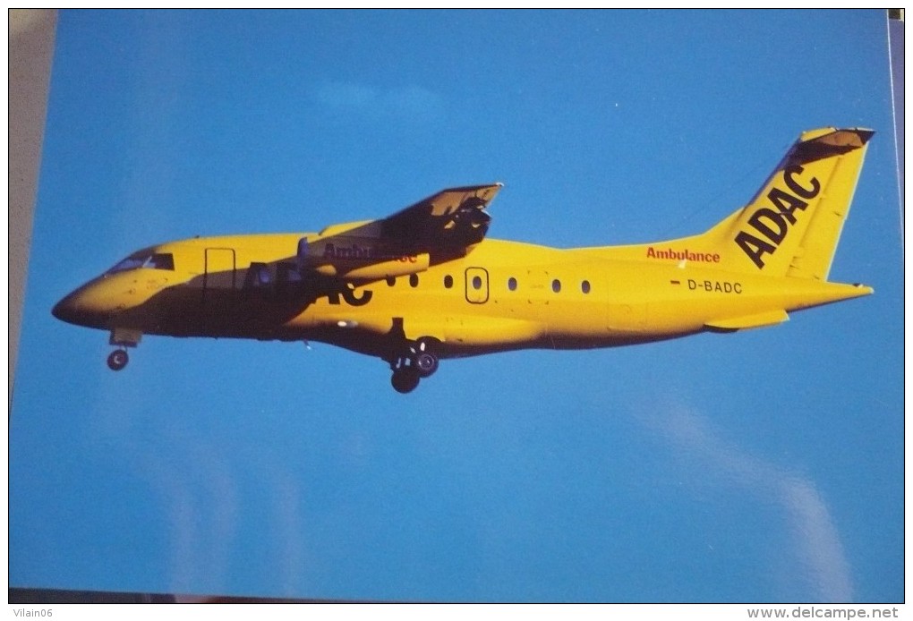 AERODIENST / ADAC AMBULANCE     DORNIER 328 JET   D BADC - 1946-....: Modern Era