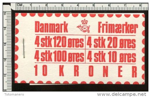 DENMARK/Dänemark 1977 H17 Booklet 10 KRONER FACIT H46** - Carnets