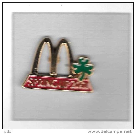 Pin´s  Restauraration  Rapide  Mac  Do  SPRING UP  2001 - McDonald's
