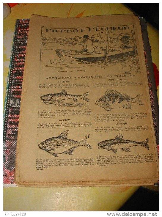 PIERROT PECHEUR  1925/1935 Lot 2 Feuilles - Pêche