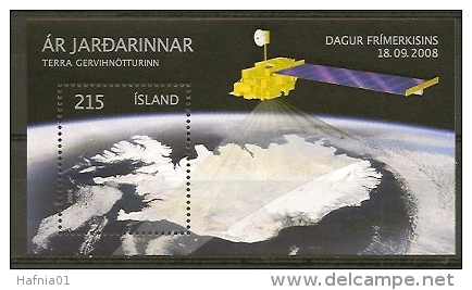 Iceland 2008. Stamp Day . Souvenir Sheet. Michel Bl.45 MNH. - Blokken & Velletjes