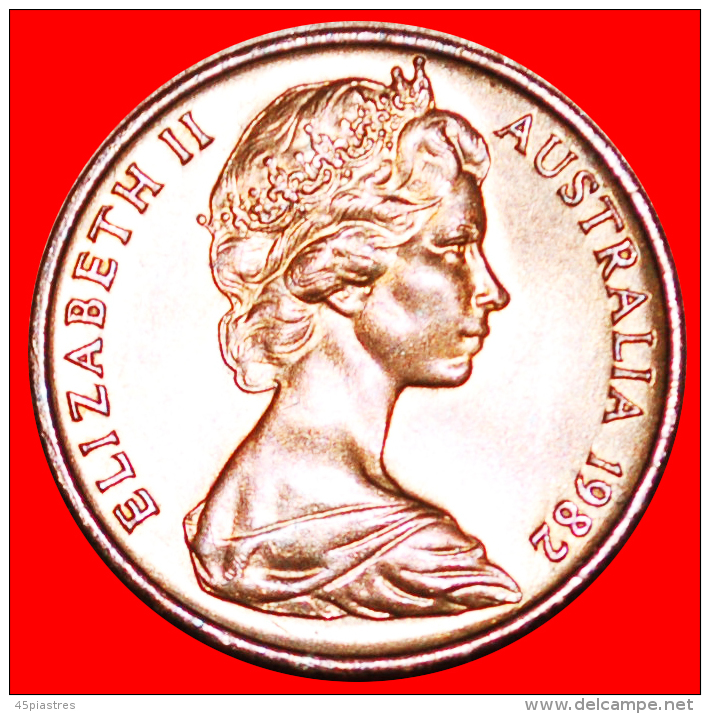 * POSSUM (1966-1991): AUSTRALIA ★ 1 CENT 1982 UNC! MINT LUSTRE! LOW START&#9733; NO RESERVE! - Cent