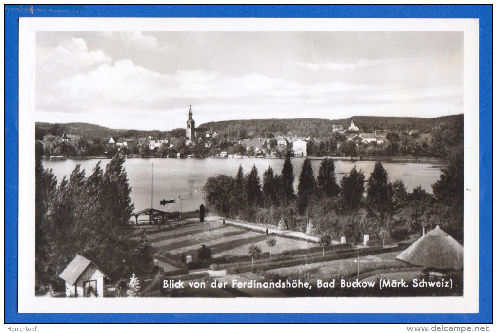 Deutschland; Buckow; Märkische Schweiz; Blick Von Der Ferdinandshöhe - Buckow