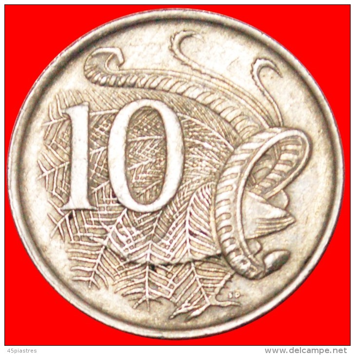 * LYRE BIRD (1966-2022): AUSTRALIA ★ 10 CENTS 1967! LOW START&#9733; NO RESERVE! - 10 Cents