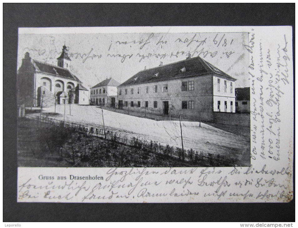 AK DRASENHOFEN B. MISTELBACH 1902 /// D*18395 - Mistelbach