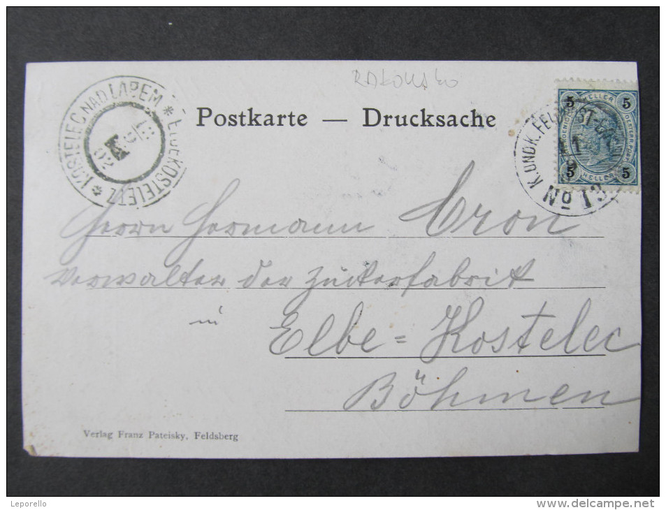 AK DRASENHOFEN B. MISTELBACH 1902 /// D*18395 - Mistelbach