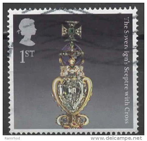 GREAT BRITAIN 2011 Crown Jewels - (1st) The Sovereign's Sceptre Witgh Cross  FU - Used Stamps