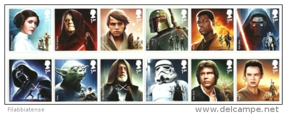 2015 - Gran Bretagna - Star Wars, - Unused Stamps