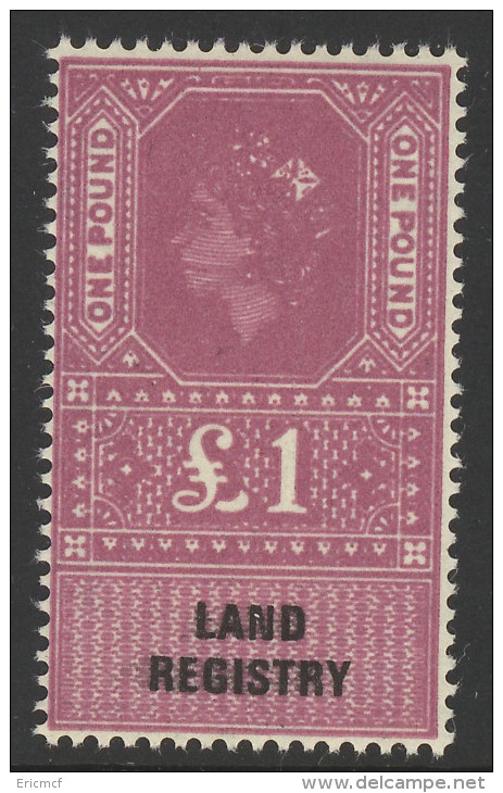 GB 1978 £1 Land Registry Revenue MNH(**) - Revenue Stamps