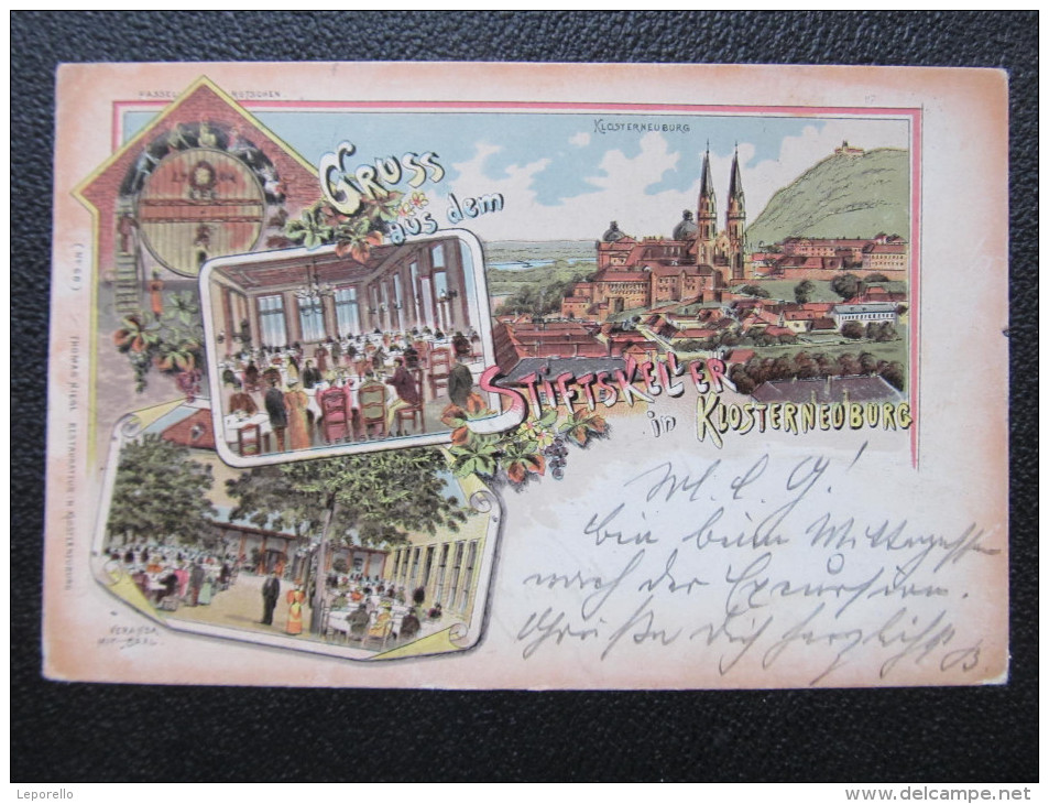 AK KLOSTERNEUBURG 1900  Litho /// D*18415 - Klosterneuburg