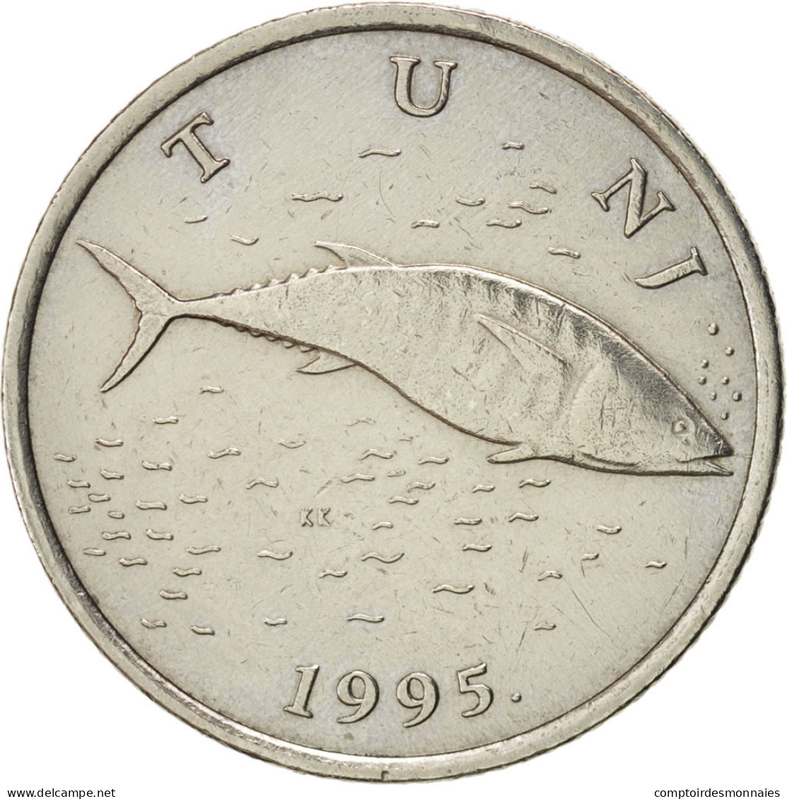 Monnaie, Croatie, 2 Kune, 1995, SUP, Copper-Nickel-Zinc, KM:10 - Croatia