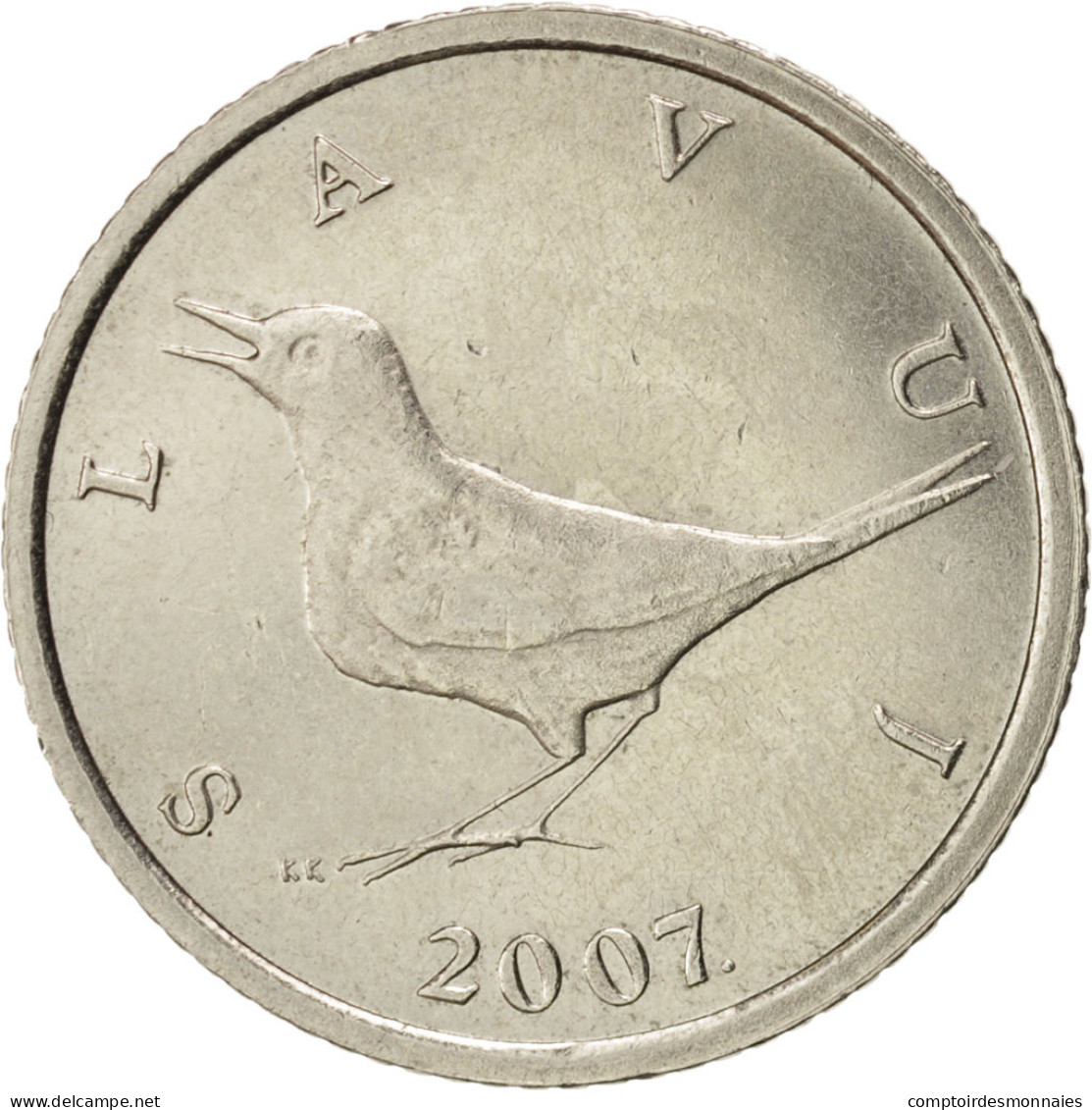 Monnaie, Croatie, Kuna, 2007, SPL, Copper-Nickel-Zinc, KM:9.1 - Kroatien