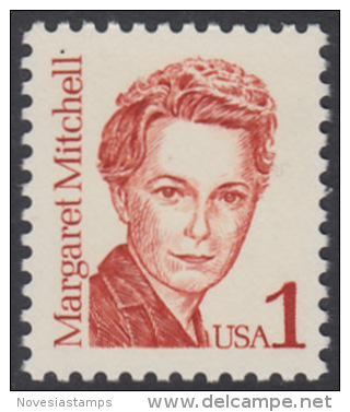 !a! USA Sc# 2168 MNH SINGLE - Margaret Mitchell - Ongebruikt