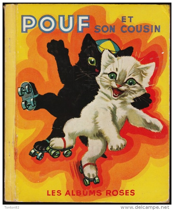 Pierre Probst - Pouf Et Son Cousin - Les Albums Roses - Hachette - ( 1953 ) . - Autres & Non Classés