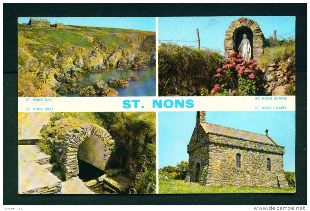 WALES  -  St Nons  Multi View  Unused Postcard As Scan - Pembrokeshire