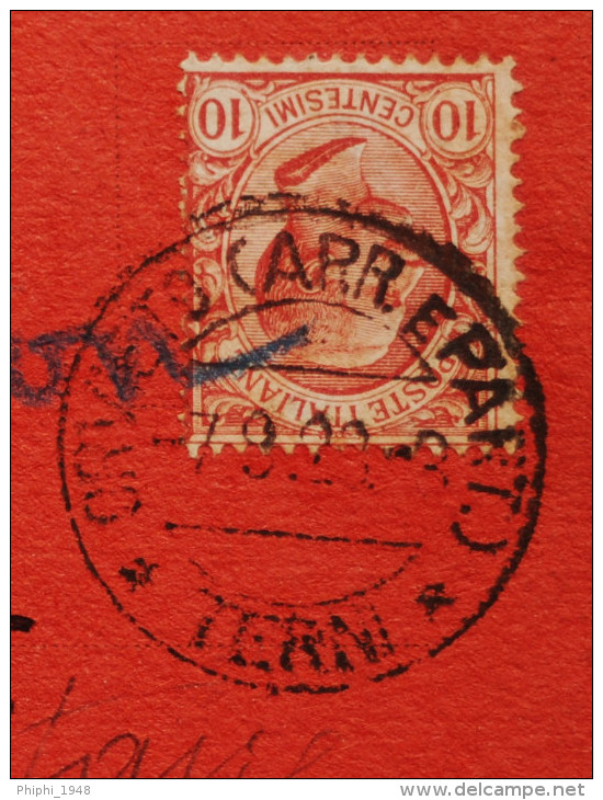Carte Commerciale PISE Pour PARIS. 1922. - Storia Postale
