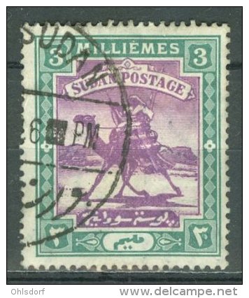 SUDAN 1902-21: Sc 19 / YT 20, O - FREE SHIPPING ABOVE 10 EURO - Sudan (...-1951)