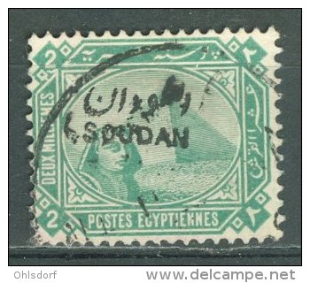 SUDAN 1897: Sc 2 / YT 2, O - FREE SHIPPING ABOVE 10 EURO - Sudan (...-1951)