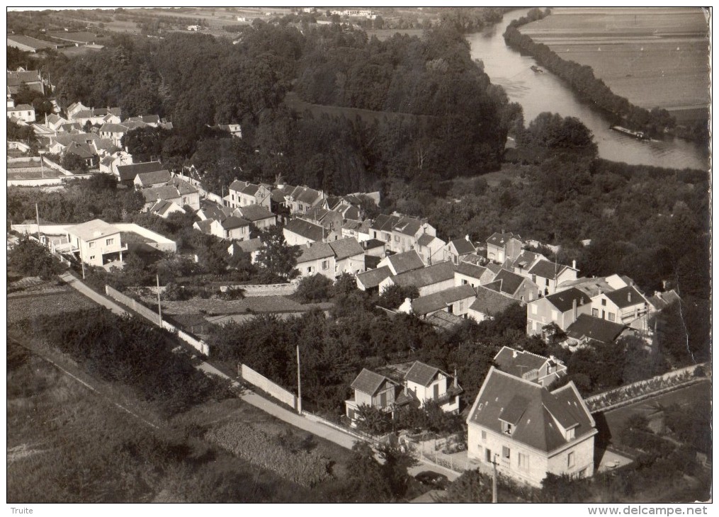 VAUREAL VUE AERIENNE SUR LA VILLE DE L'OISE - Vauréal