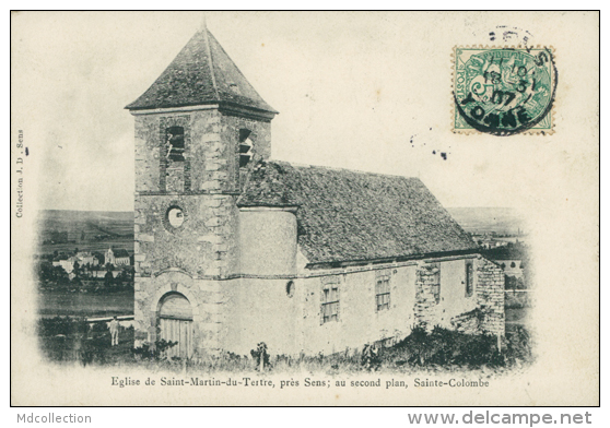 89 SAINT MARTIN DU TERTRE / Eglise Saint Martin / - Saint Martin Du Tertre