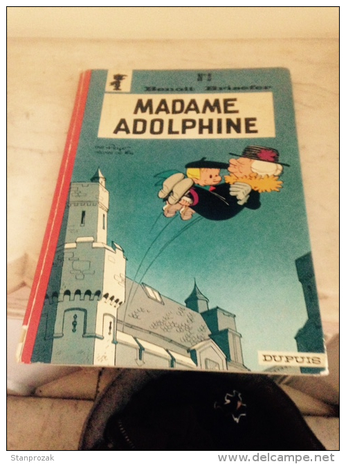 Benoit Brisefer Madame Adolphine Réed Dos Rond 1974 - Benoît Brisefer