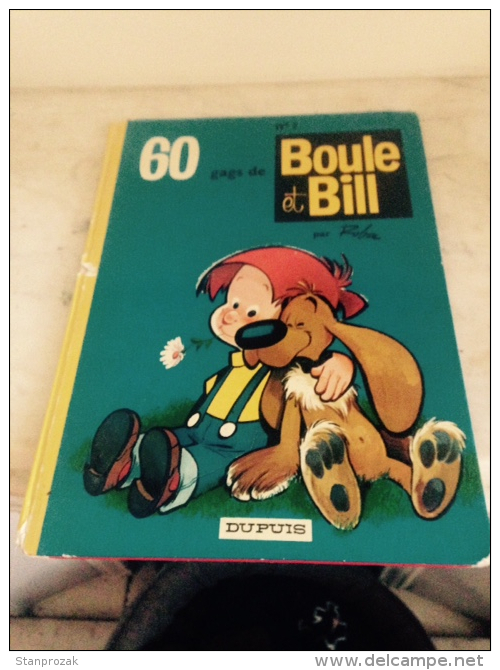 Boule Et Bill Tome 2 Réed Dos Rond 1973 - Boule Et Bill