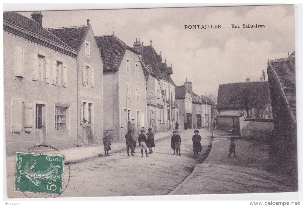 Pontailler-sur-Saône - Rue Saint-Jean - Autres & Non Classés