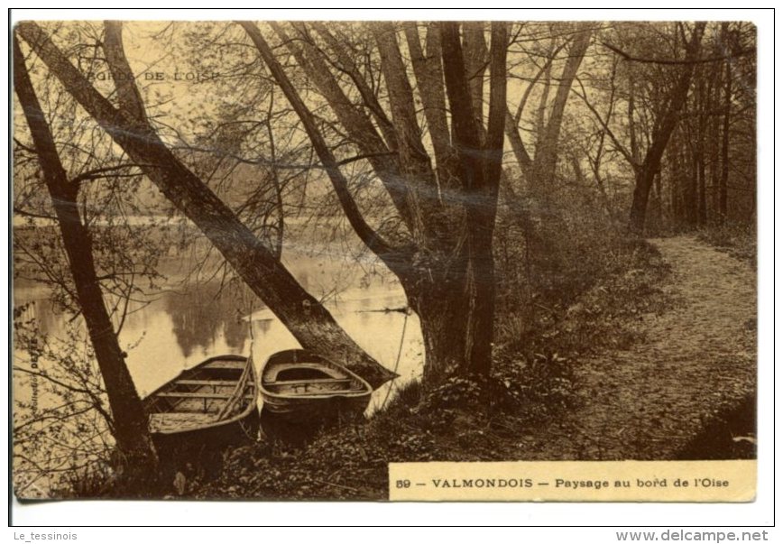 VALMONDOIS (95) -  Paysage Au Bord De L'Oise - Valmondois