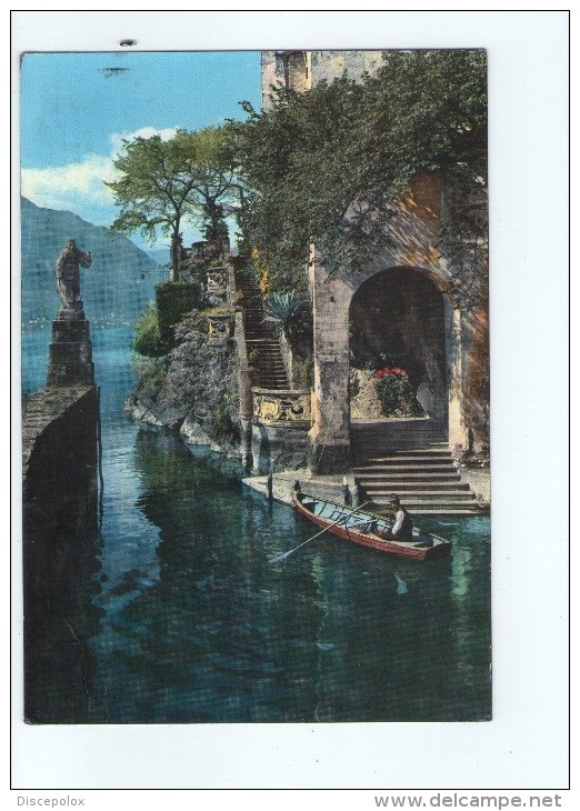 P3585 Lago Di Como - Punta Di Balbianello - Annullo A Bande Orizzontali 1962 - Storia Postale - Altri & Non Classificati