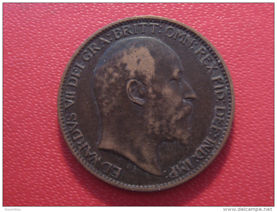 Grande-Bretagne - UK - Farthing 1903 Edward VII 5221 - B. 1 Farthing