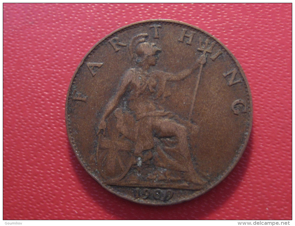 Grande-Bretagne - UK - Farthing 1909 Edward VII 5225 - B. 1 Farthing