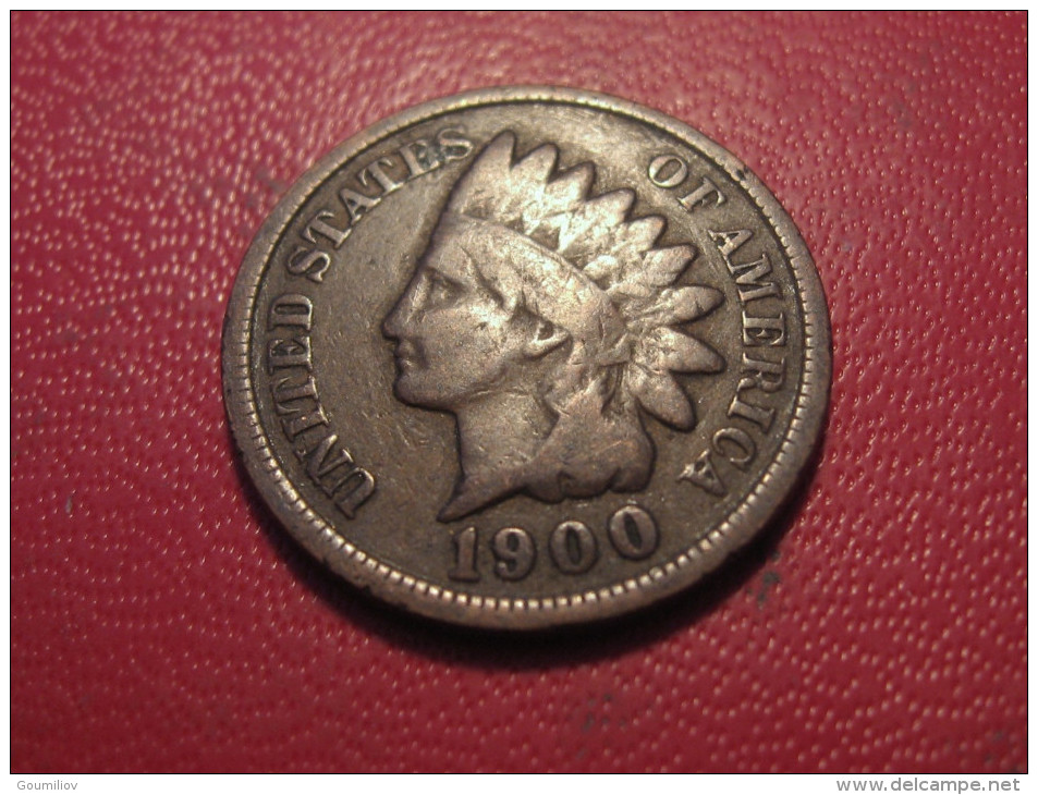 Etats-Unis - USA - One Cent 1900 Indian Head 5154 - 1859-1909: Indian Head