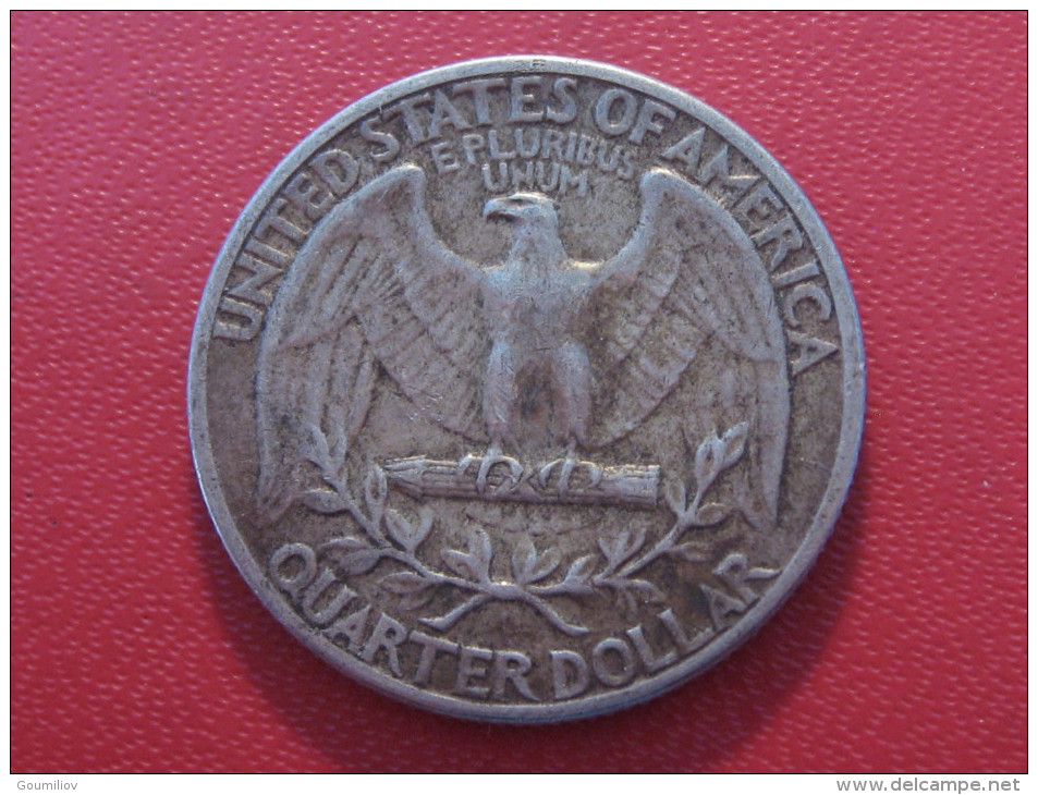 Etats-Unis - USA - Quarter Dollar 1942 Washington 5107 - 1932-1998: Washington