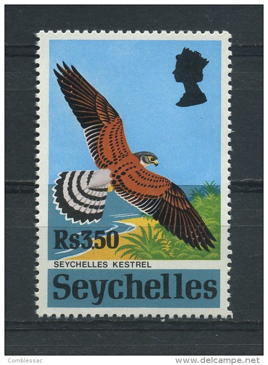SEYCHELLES    1972    Birds    3r50    Kestrel       MNH - Seychelles (...-1976)