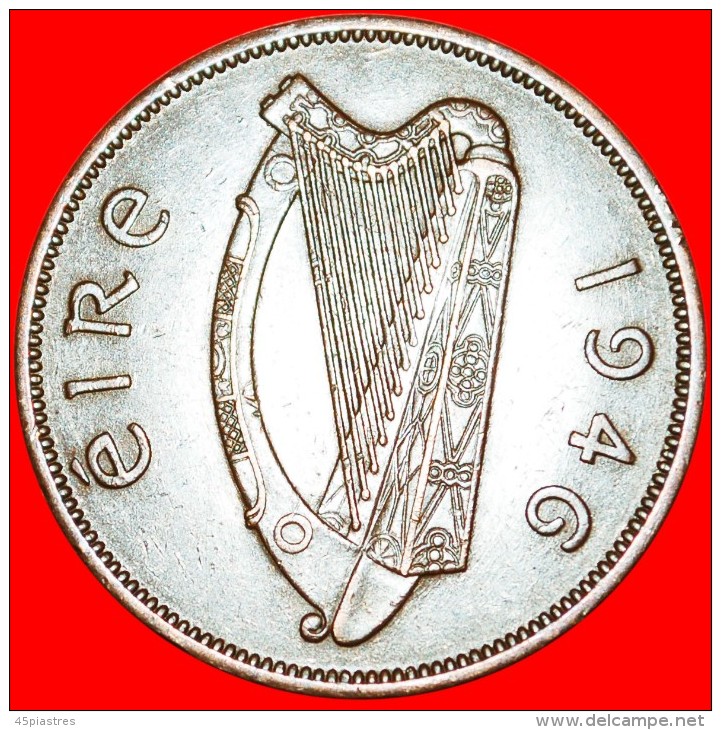 &#9733;HEN & CHICKS: IRELAND &#9733;1 PENNY 1946! LOW START&#9733;NO RESERVE! - Irlande