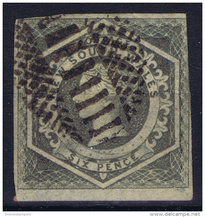 New South Wales: Mi Nr 17 C  SG 92  Yv 23  1854 Used - Usados