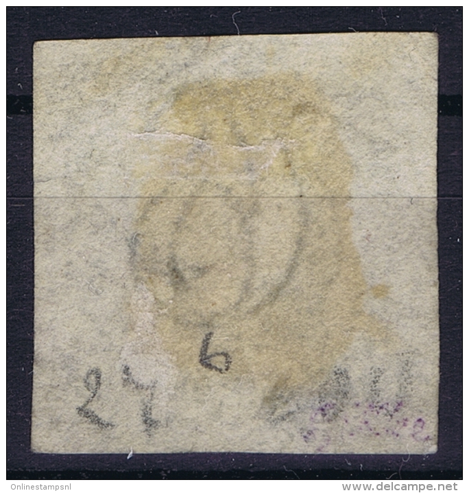 New South Wales: Mi Nr 17  SG Type 12   1854 Used  Signed/ Signé/signiert - Oblitérés