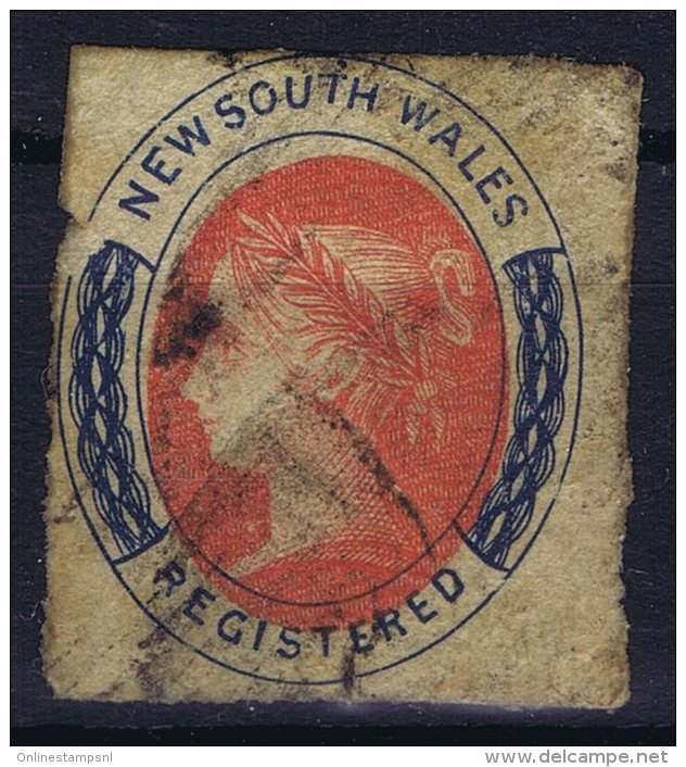 New South Wales: Mi 20 B   SG 104  Used  Left Is Damaged - Usados