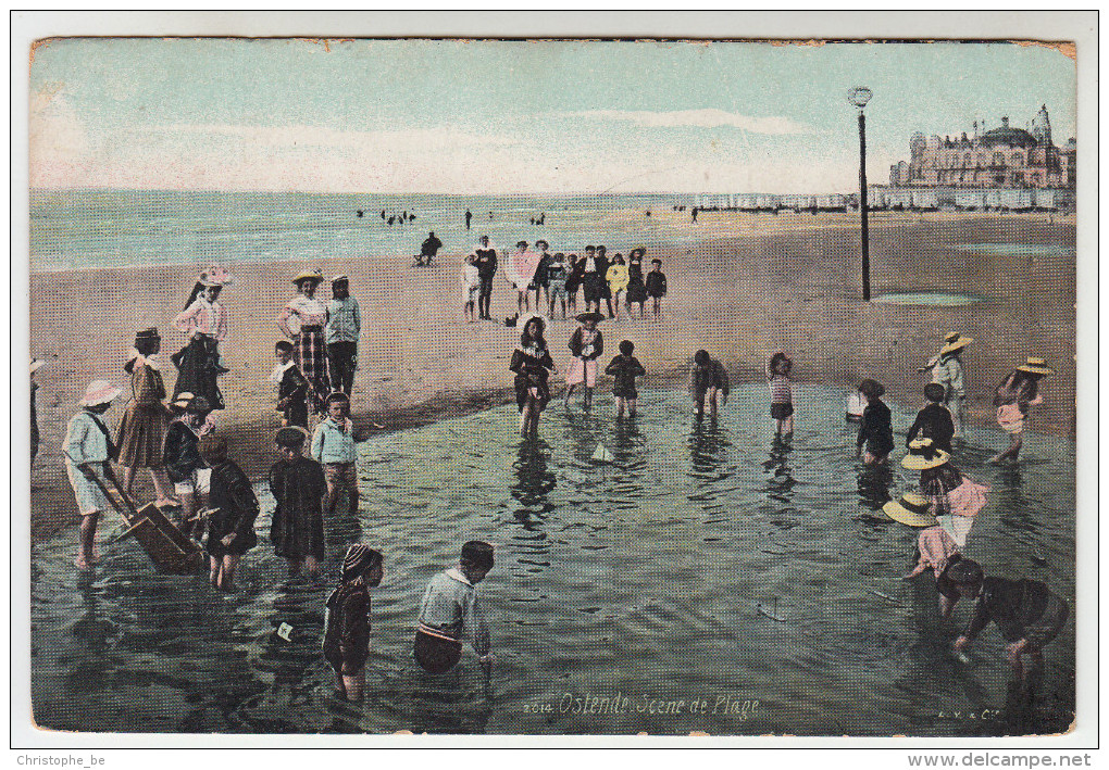 Oostende, Ostende, Scène De  Plage  (pk28091) - Oostende