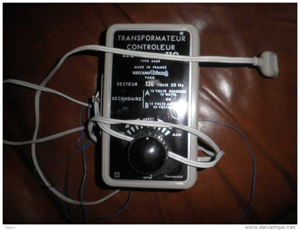 TRANSFORMATEUR CONTROLEUR HORNBY AcHO  TYPE 6460  220 V ET NON 110 V - Alimentazione & Accessori Elettrici